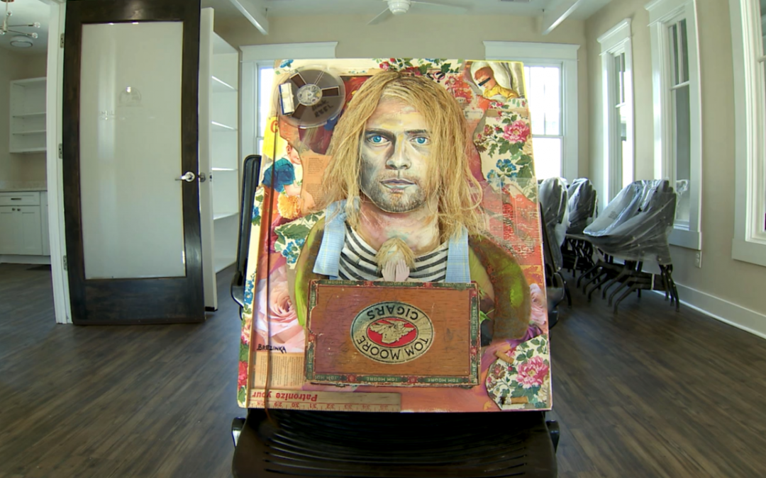 Artist Wayne Brezinka Hopes Cobain Portraits Sparks Talk About Substance Abuse, Stigmas